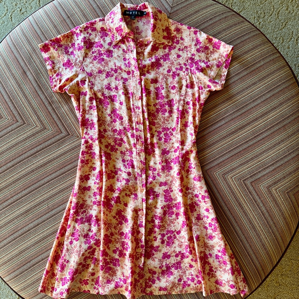 Motel Rocks Collared Mini Dress - Picture 4 of 6